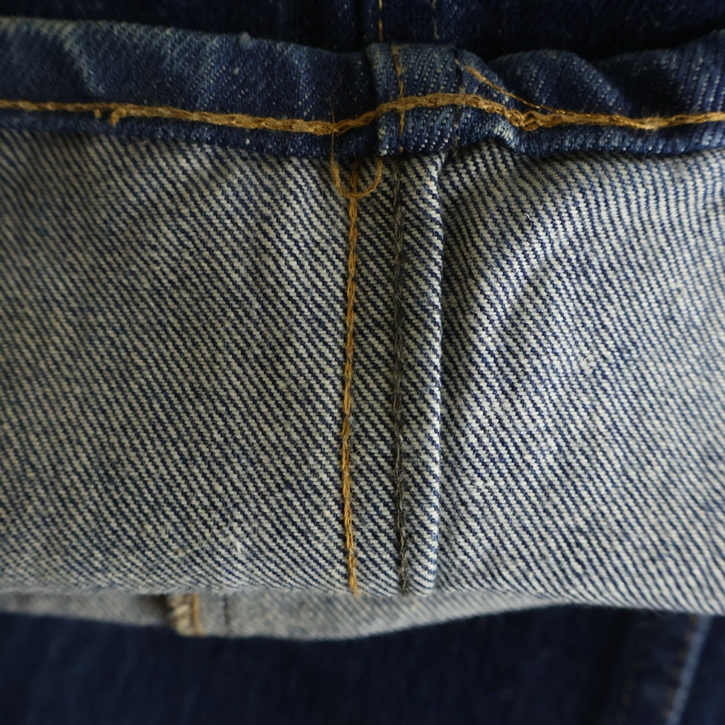 Levi's(リーバイス) 70S 646 BIG E FLARE DENIM PANTS ボタン裏刻印34 42TALON ジップフライ フレア デニムパンツ インディゴ