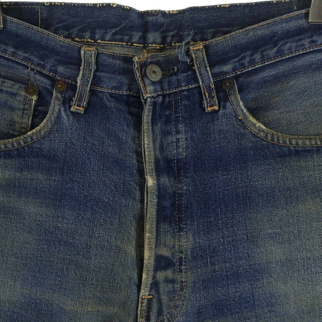 Levi's(リーバイス) 70S 501 BIG E 後期 ボタン裏刻印2 並行ステッチ 足長R デニムパンツ インディゴ