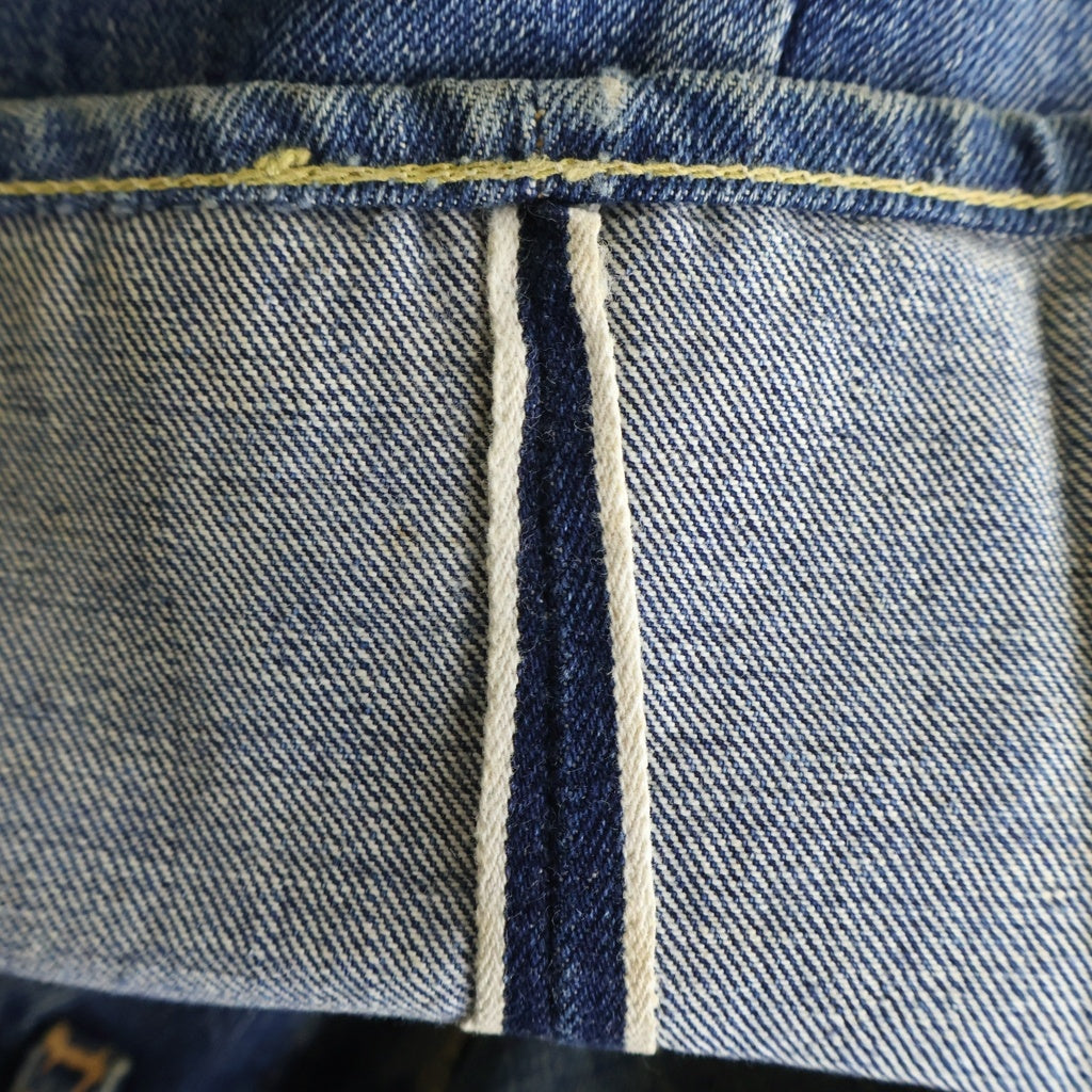 Levi's(リーバイス) 70S 501 BIG E 後期 ボタン裏刻印2 並行ステッチ 足長R デニムパンツ インディゴ