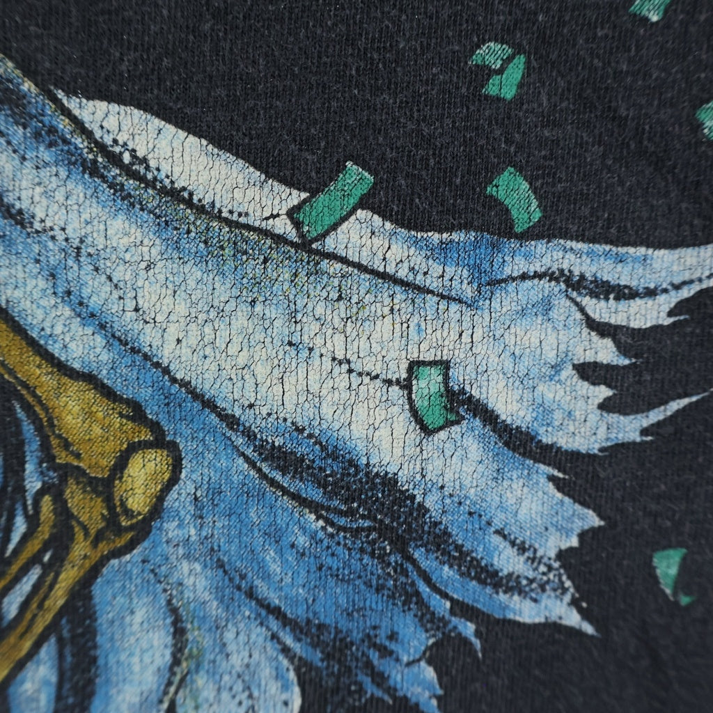VINTAGE(ヴィンテージ) 90S METALLICA DORIS PUSHEAD TEE メタリカ パスヘッド ドリス 両面プリント半袖カットソーTシャツ ブラック