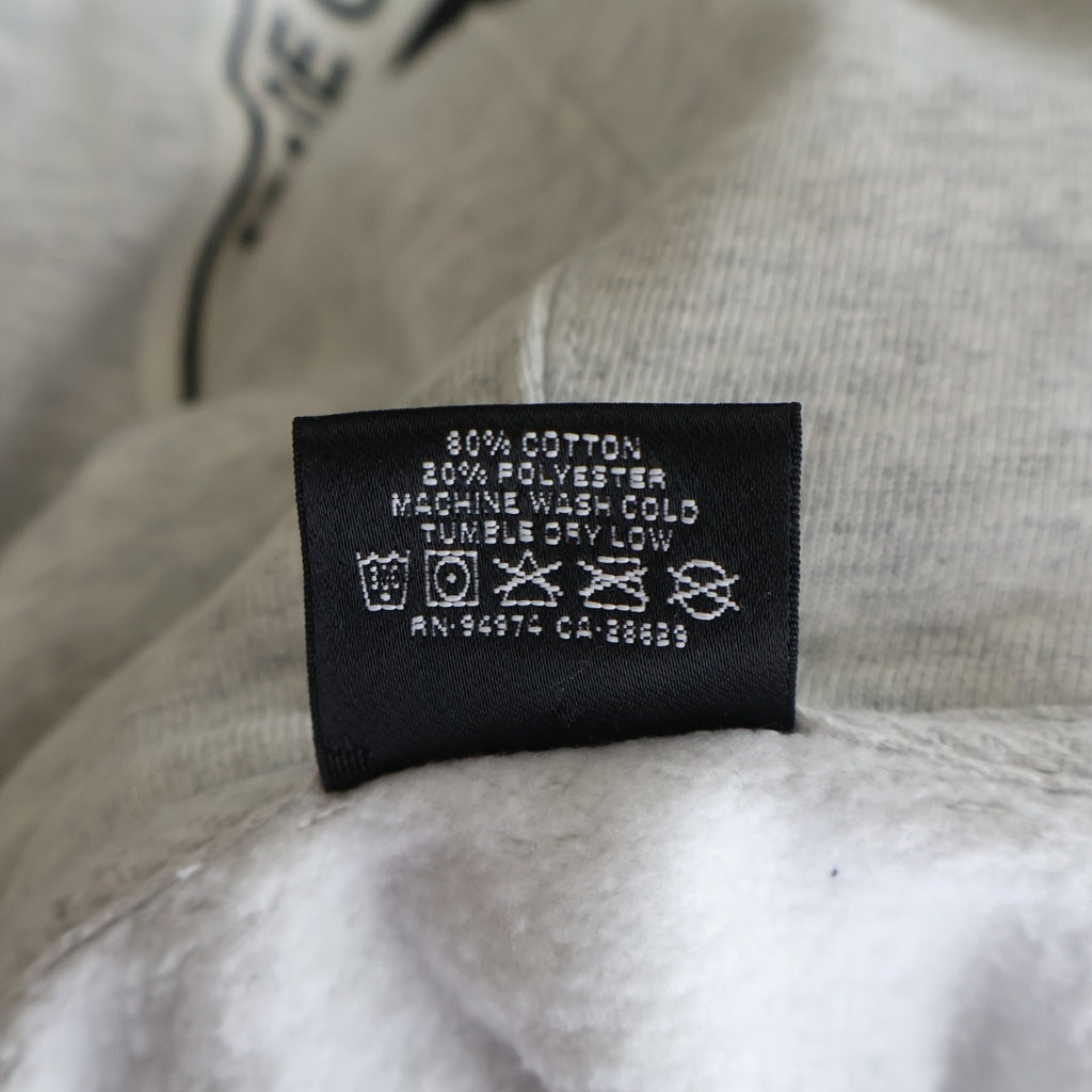 STUSSY(ステューシー) 8 BALL PRINT HOODIE エイトボール プリント フーディー パーカー グレー