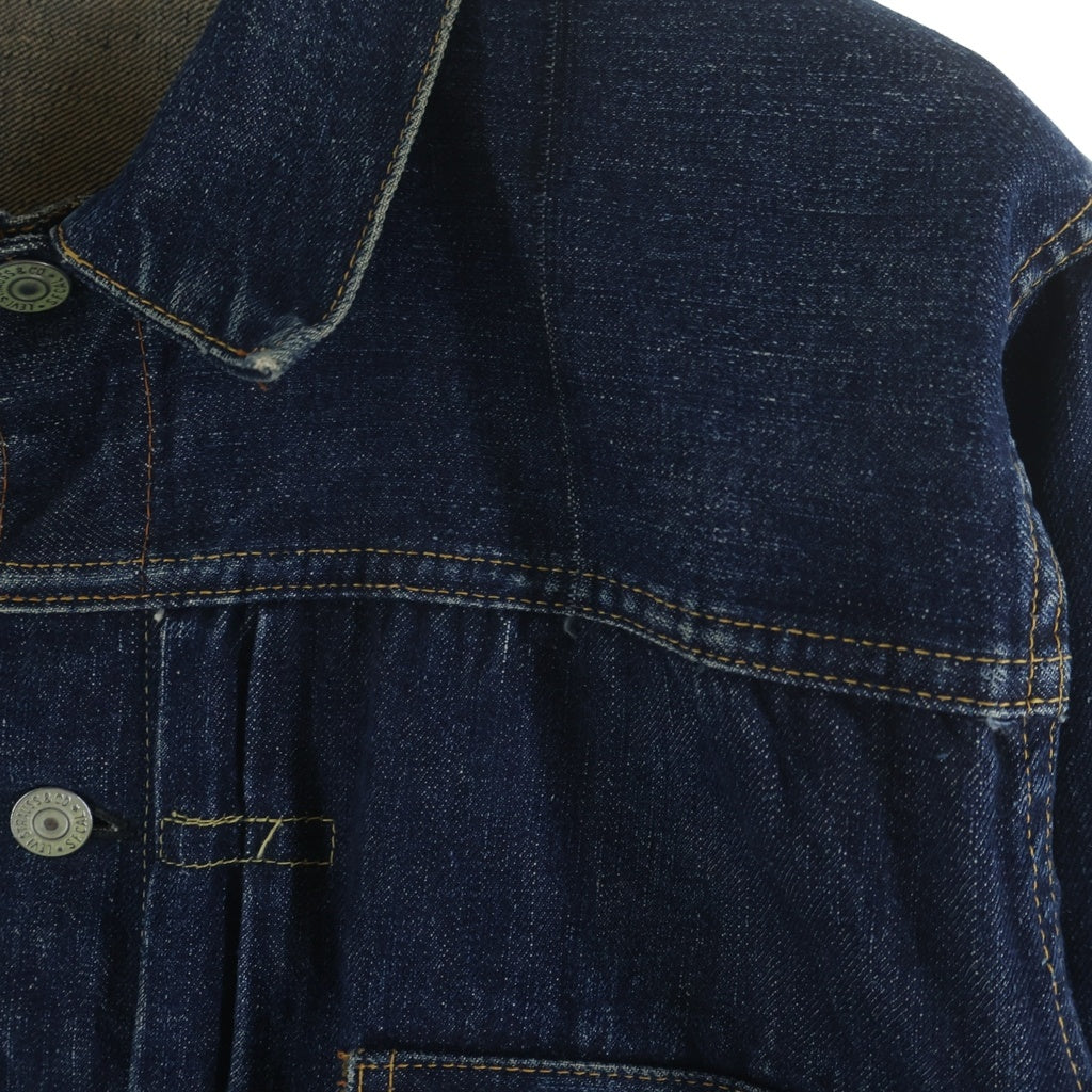 Levi's(リーバイス) 40-50S 506XX 1st SLIDE BUCKLE DENIM JACKET BIG E 均等V 片面タブ スライドバックル ボタン裏ツーブロンク デニムジャケット インディゴ