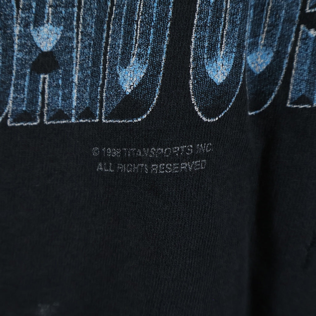 VINTAGE(ヴィンテージ) 90S STONE COLD UNIVERSITY 1998 WWF ストーン コールド プロレス 半袖Tシャツ カットソー ブラック