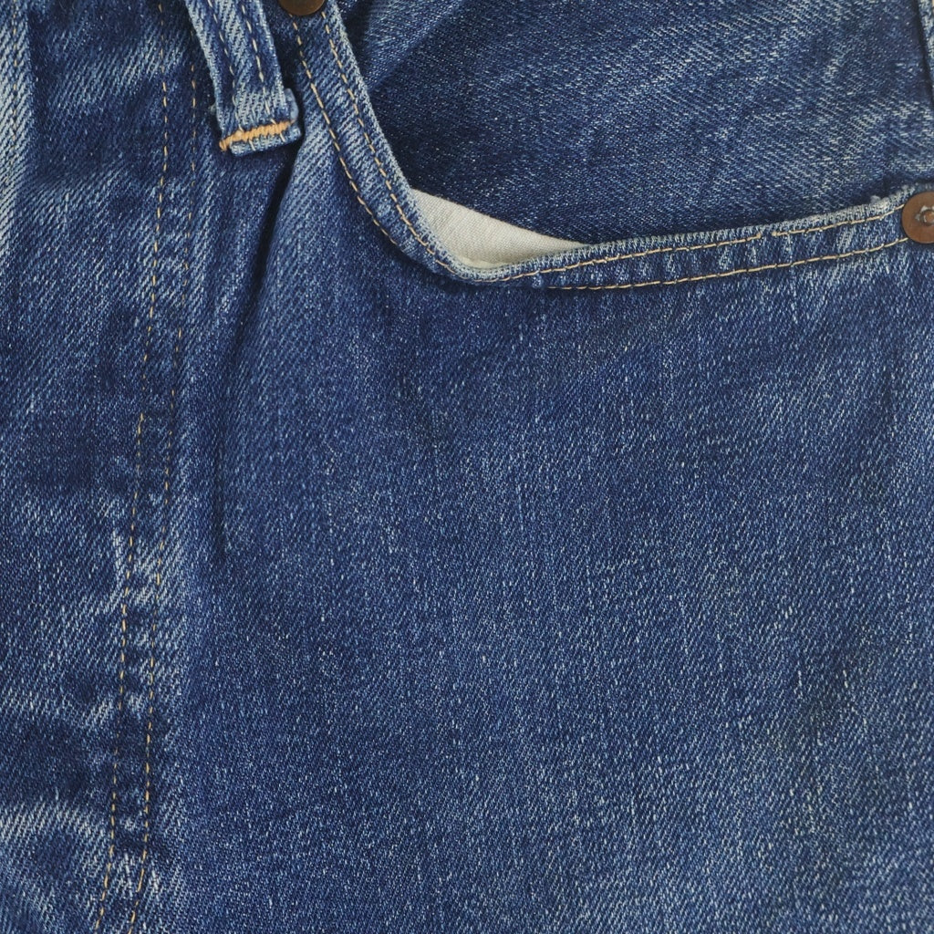 Levi's(リーバイス) 50S 501XX 53MODEL 両面タブ BIG E 均等V ボタン裏爪刻印 Vステッチ コインポケット耳付き デニムパンツ インディゴ