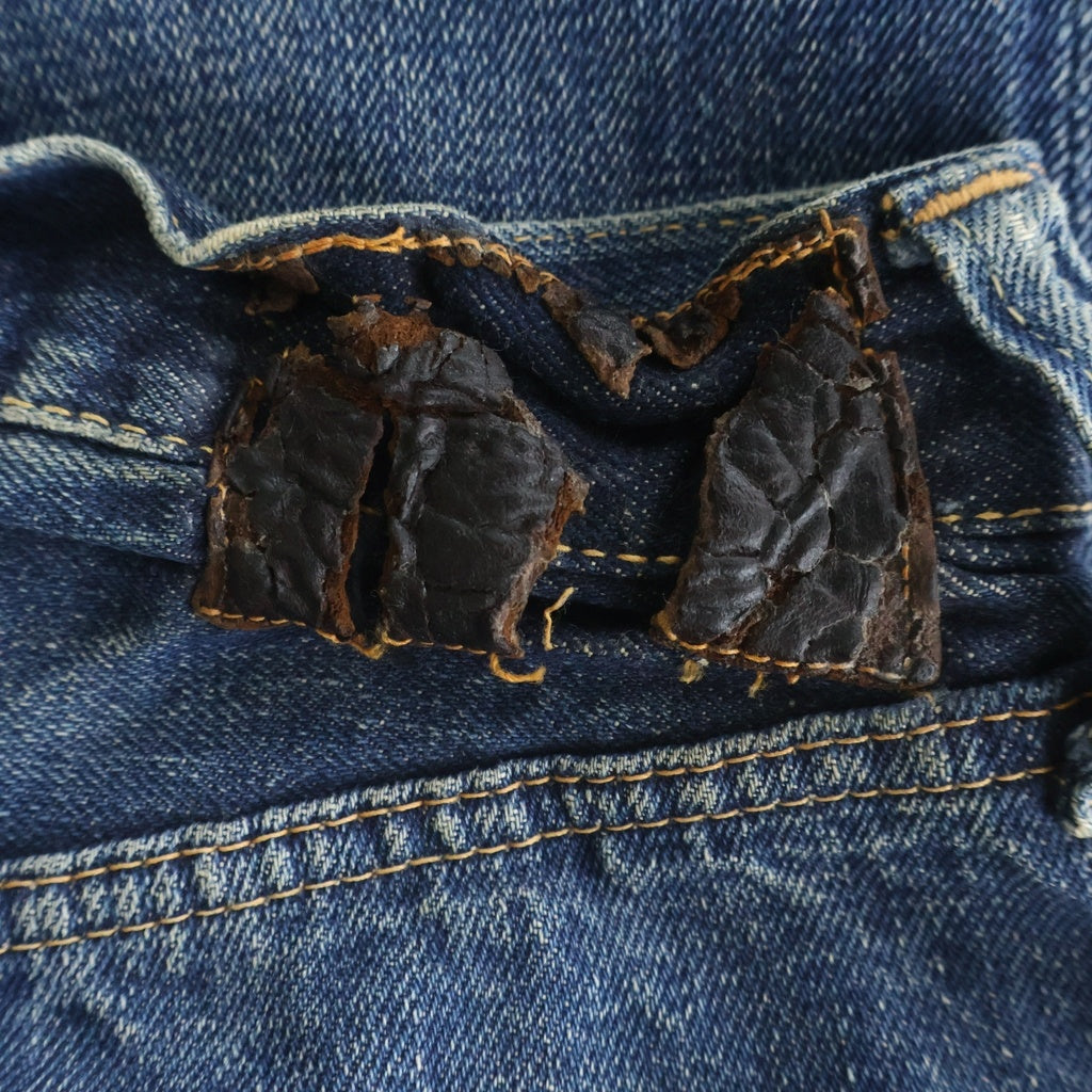 Levi's(リーバイス) 50S 501XX 53MODEL 両面タブ BIG E 均等V ボタン裏爪刻印 Vステッチ コインポケット耳付き デニムパンツ インディゴ