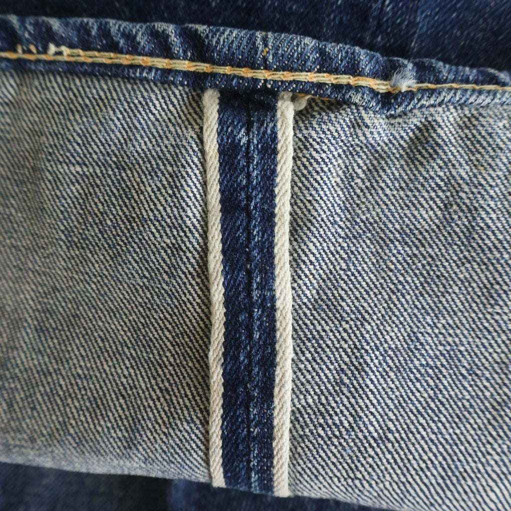 Levi's(リーバイス) 50S 501XX 53MODEL 両面タブ BIG E 均等V ボタン裏爪刻印 Vステッチ コインポケット耳付き デニムパンツ インディゴ