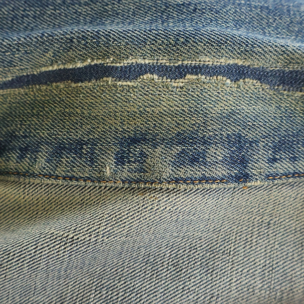 Levi's(リーバイス) 50S 507XX 2nd 片面タブ BIG E 初期 ボタン裏17 デニムジャケット インディゴ