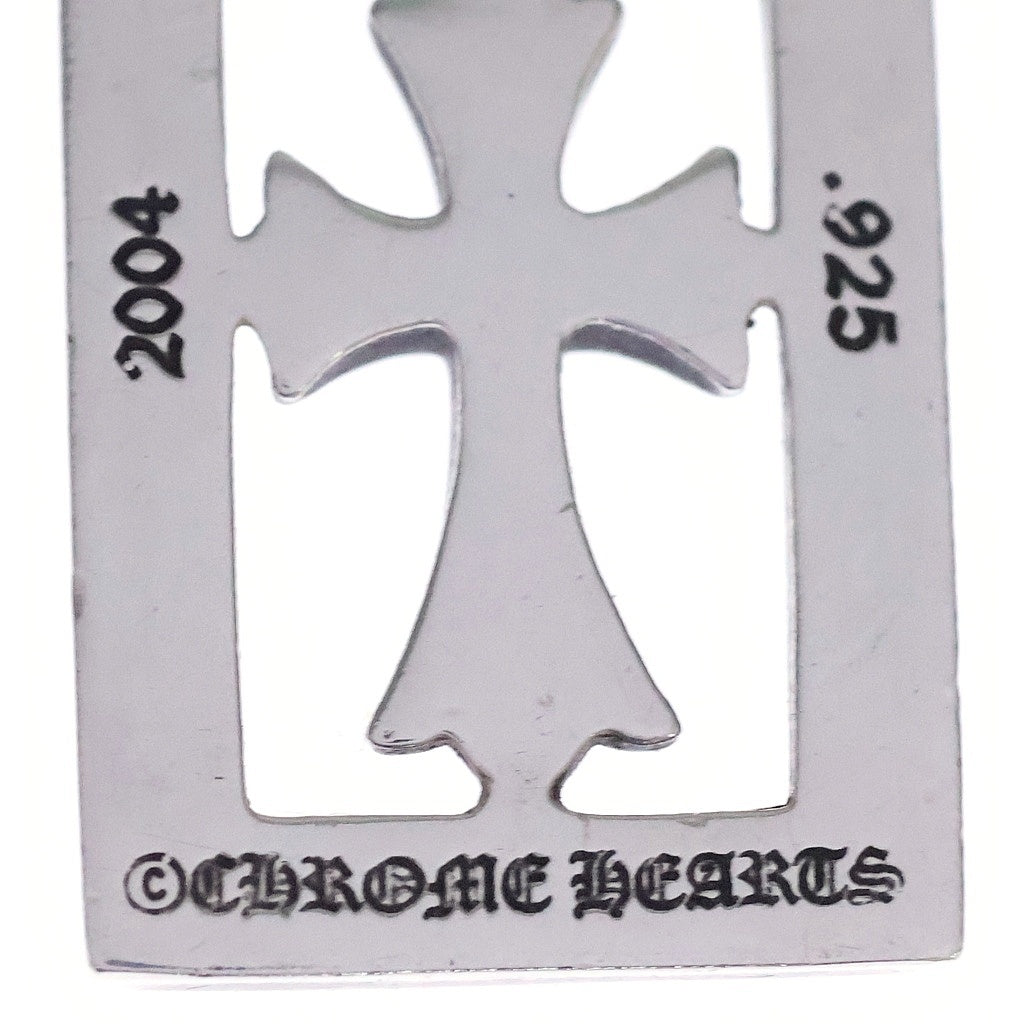 CHROME HEARTS(クロムハーツ) FRAMED OPEN BABY FAT フレームド オープン ベイビー ファット ネックレストップ シルバー -