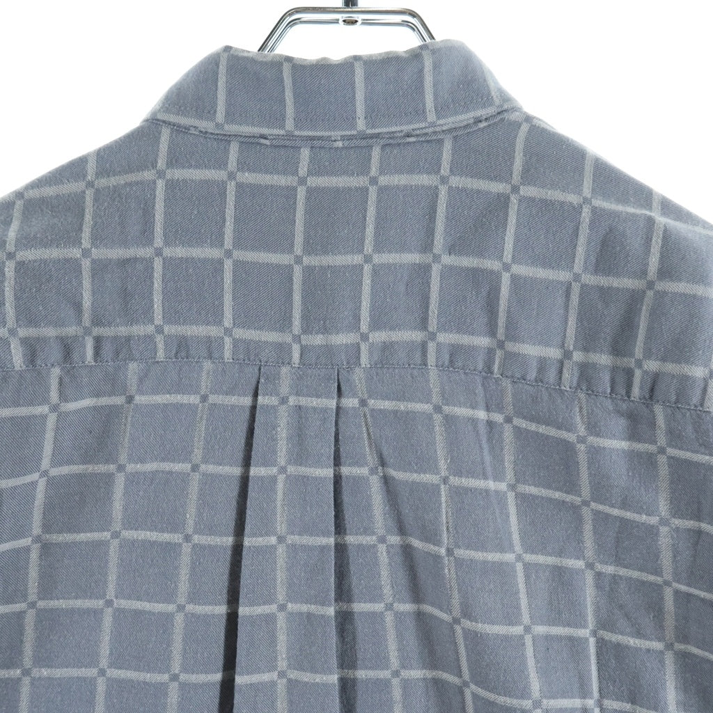 PATAGONIA(パタゴニア) 90S VINTAGE WINDOWPANE FLANNEL SHIRT フランネル長袖シャツ グレー
