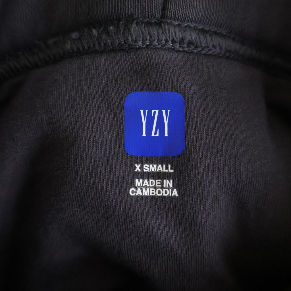 Yeezy Gap Engineered by Balenciaga(イージー ギャップ エンジニアードバイ バレンシアガ) LOGO HOODIE プルオーバーロゴフーディー パーカー チャコール 471313-01-1 471313-01-1