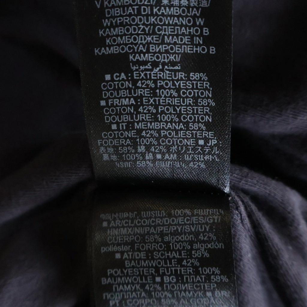 Yeezy Gap Engineered by Balenciaga(イージー ギャップ エンジニアードバイ バレンシアガ) LOGO HOODIE プルオーバーロゴフーディー パーカー チャコール 471313-01-1 471313-01-1