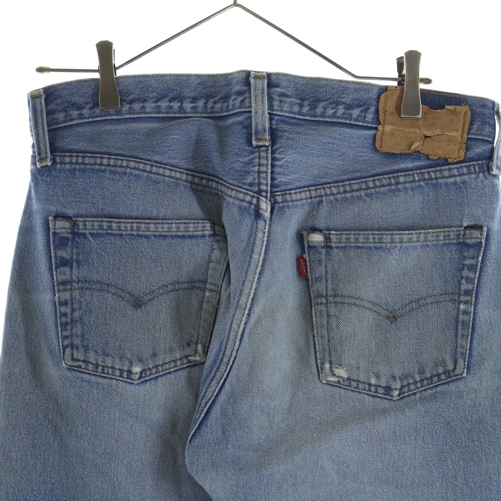 Levi's(リーバイス) 80-90S 501 赤耳 ボタン裏524 並行ステッチ スモールe デニムパンツ インディゴ -