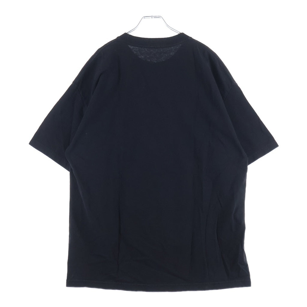 NO BRAND(ノーブランド) 10S 進撃のEVA GRAPHIC TEE アニメ グラフィック 片面プリント半袖カットソーTシャツ ブラック -