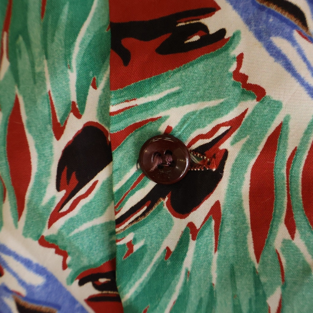 VINTAGE(ヴィンテージ) 50S MADE IN CALIFORNIA ALOHA SHIRT 半袖アロハシャツ マルチカラー -