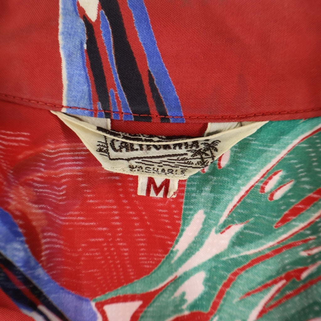 VINTAGE(ヴィンテージ) 50S MADE IN CALIFORNIA ALOHA SHIRT 半袖アロハシャツ マルチカラー -