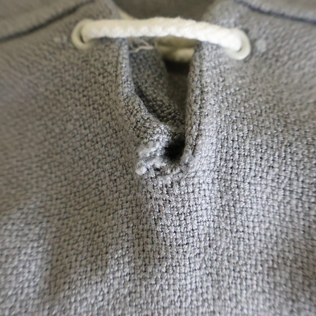 VINTAGE(ヴィンテージ) 60-70S SEARS (シアーズ) PREMIERE COLLECTION LACE UP SHIRT レースアップ 半袖シャツ グレー -