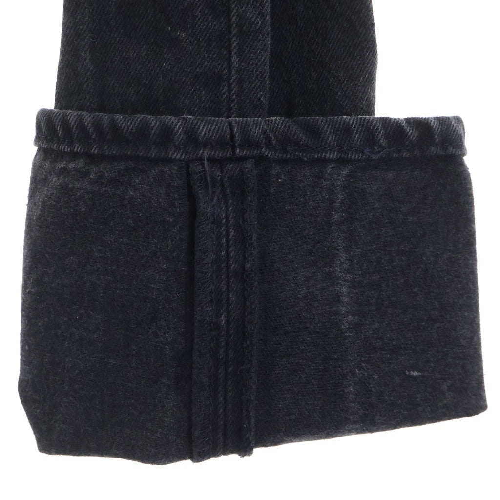 Levi's(リーバイス) 90s 501 スモールe ボタン裏653 後染め USA製 デニムパンツ ブラック