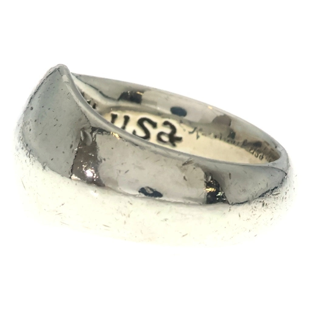 LEONARD KAMHOUT(レナードカムホート) SILK RING LARGE シルクリングラージ シルバー