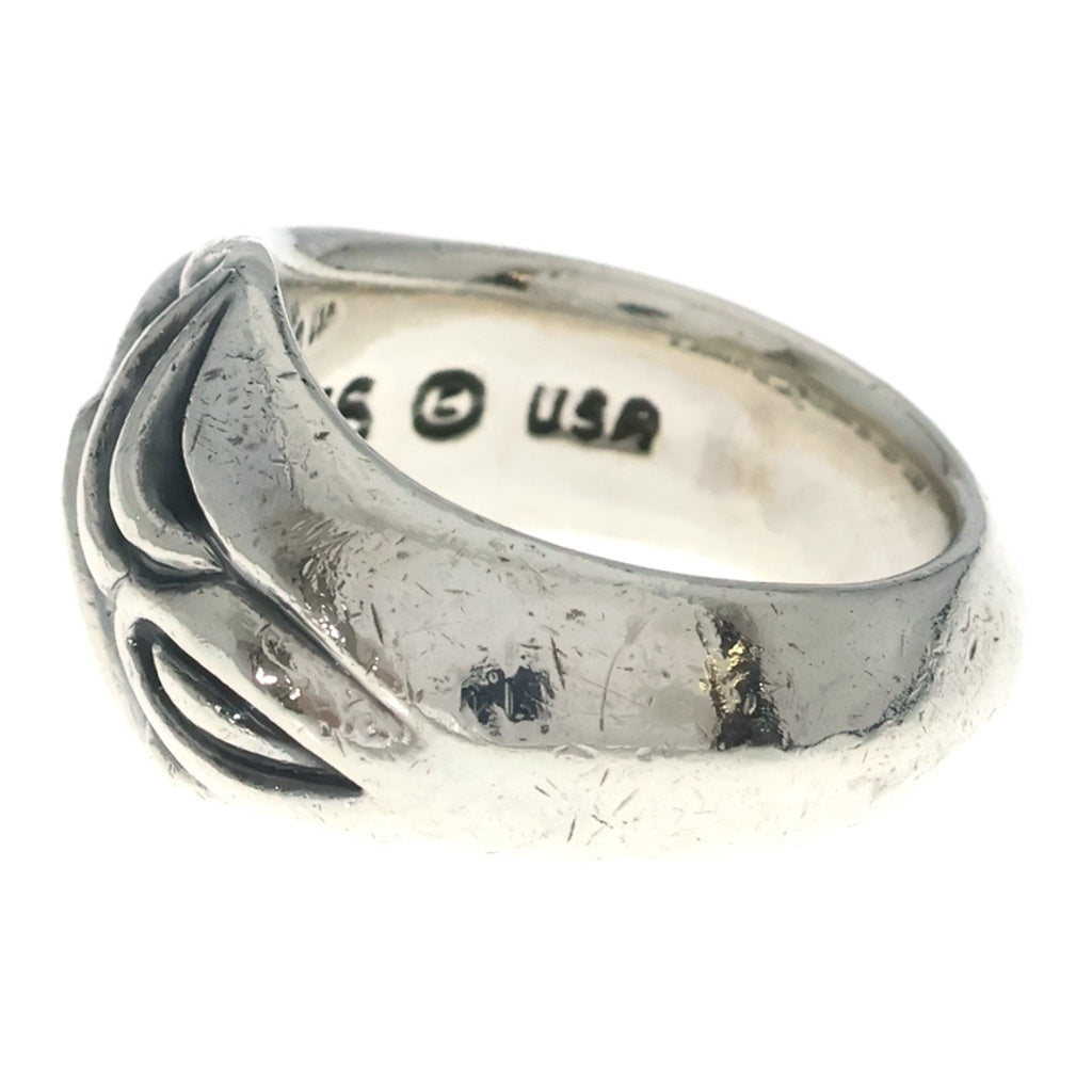 LONE ONES(ロンワンズ) MFR-0004 CARVED SILK RING LARGE カーブドシルクリングラージ シルバー