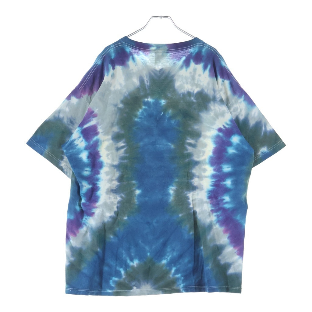 VINTAGE(ヴィンテージ) 90S HAVE A DEAD DAY SMILE TIE DYE TEE ハブ ア デッド デイ スマイル 片面プリント半袖カットソーTシャツ タイダイ ブルー/パープル/マルチカラー