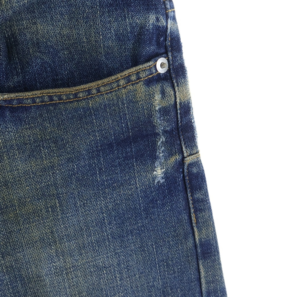 Dior HOMME(ディオールオム) 04AW VICTIM期 RUST DENIM PANTS エディ期 錆加工 デニムパンツ ストレート インディゴ 4HH1016205
