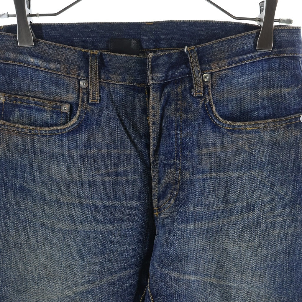 Dior HOMME(ディオールオム) 05AW RUST-WASHED DENIM PANTS 赤錆加工 デニムパンツ インディゴ 5HH1011220