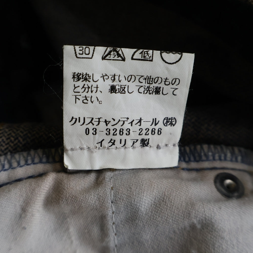 Dior HOMME(ディオールオム) 05AW RUST-WASHED DENIM PANTS 赤錆加工 デニムパンツ インディゴ 5HH1011220