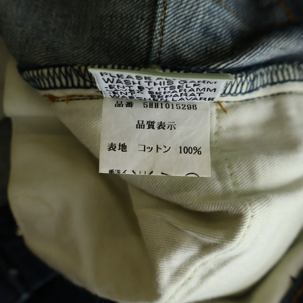 Dior HOMME(ディオールオム) 05AW STRAIGHT DENIM PANTS ストレートデニムパンツ インディゴ 5HH1015296