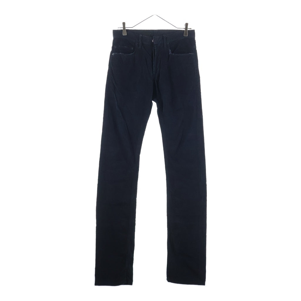 Dior HOMME(ディオールオム) 05AW STRAIGHT CORDUROY PANTS ストレート コーデュロイ パンツ ブラック