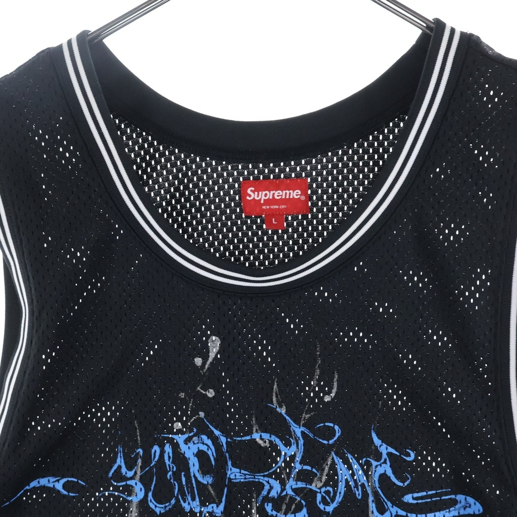 SUPREME(シュプリーム) 20SS ANIMAL BASKETBALL JERSEY アニマル バスケットボールジャージ メッシュ タンクトップ ブラック
