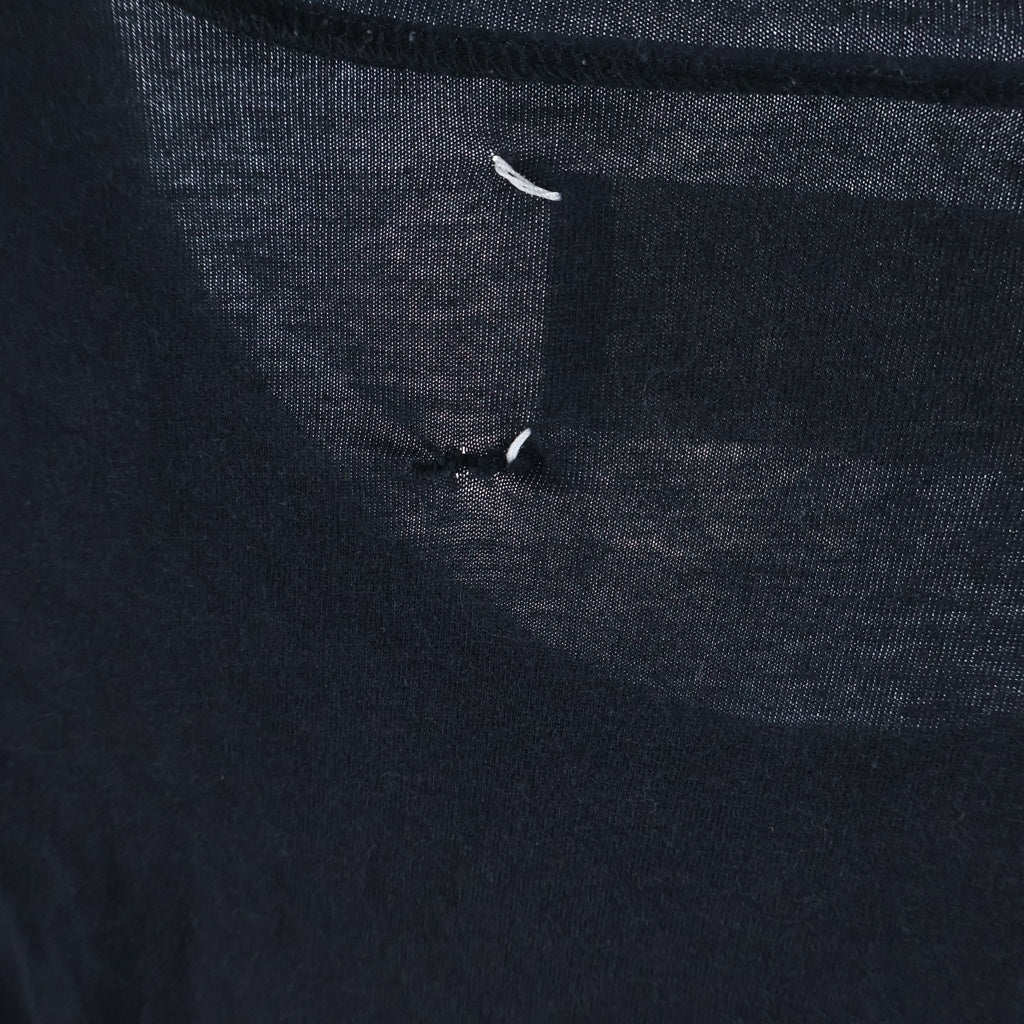 Maison Margiela(メゾンマルジェラ) 11AW COTTON L/S TEE 長袖Tシャツ カットソー ブラック 02PR/2011/3596