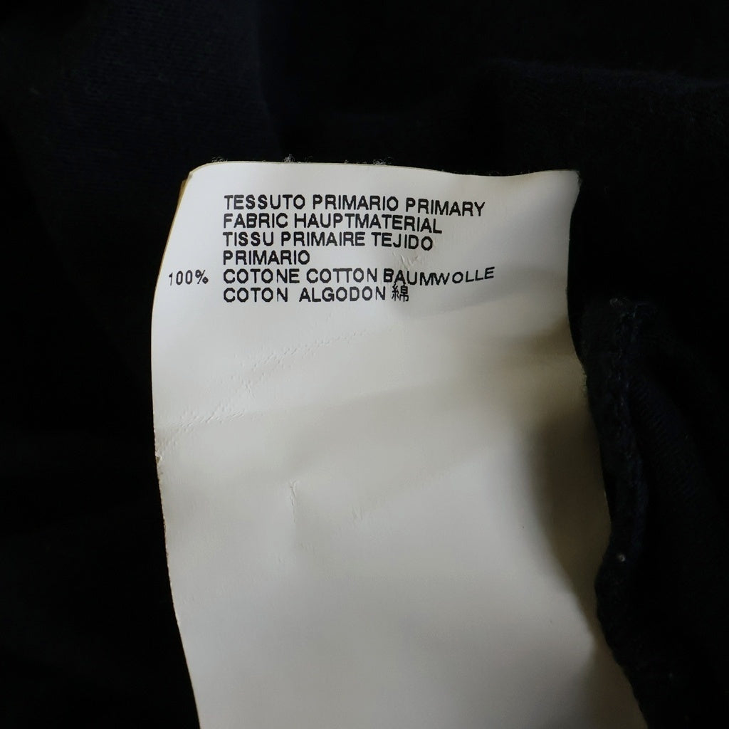 Maison Margiela(メゾンマルジェラ) 11AW COTTON L/S TEE 長袖Tシャツ カットソー ブラック 02PR/2011/3596