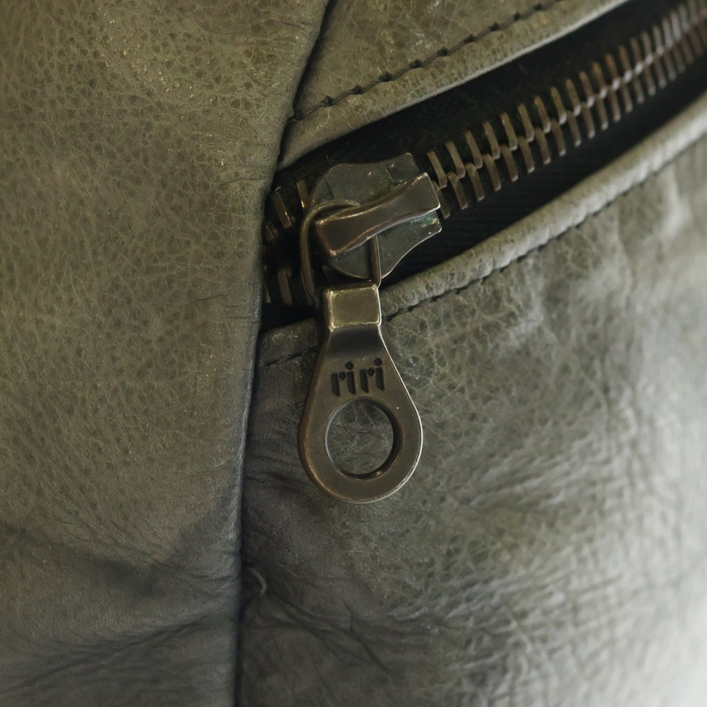 JAS M.B(ジャスエムビー) LONDON BOSTON LEATHER BAG ボストン レザー バッグ グレー - レディース