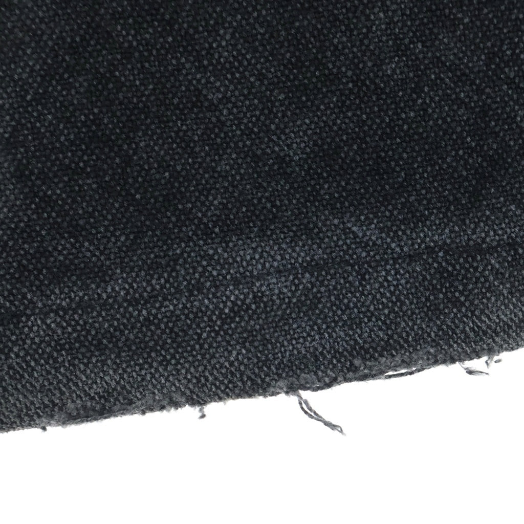 ATTACHMENT(アタッチメント) WIDE FLARE COTTON PANTS CPD加工 顔料染め コットン ワイド フレア パンツ ブラック -