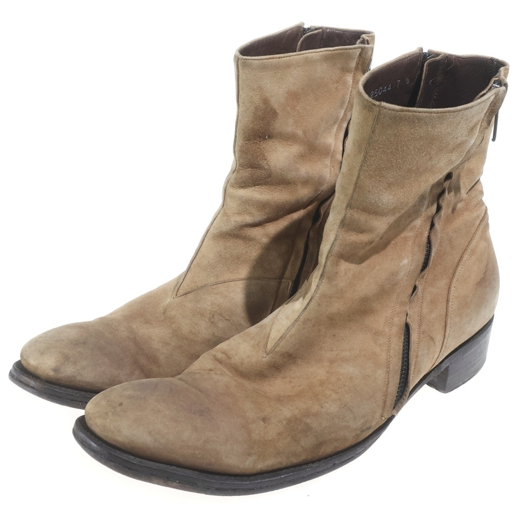 PREMIATA UOMO(プレミアータウォモ) CURB ZIP BOOTS カーブ ジップアップ ブーツ ベージュ 25044