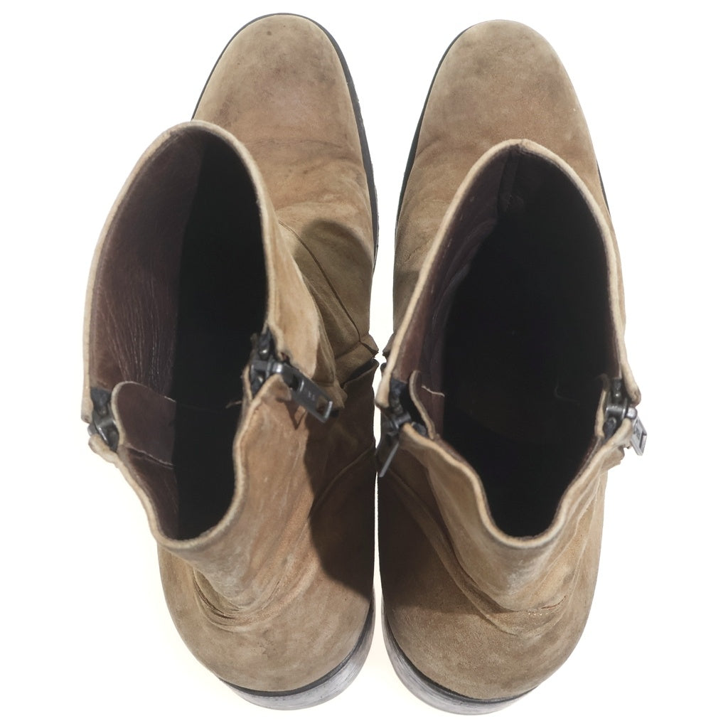 PREMIATA UOMO(プレミアータウォモ) CURB ZIP BOOTS カーブ ジップアップ ブーツ ベージュ 25044