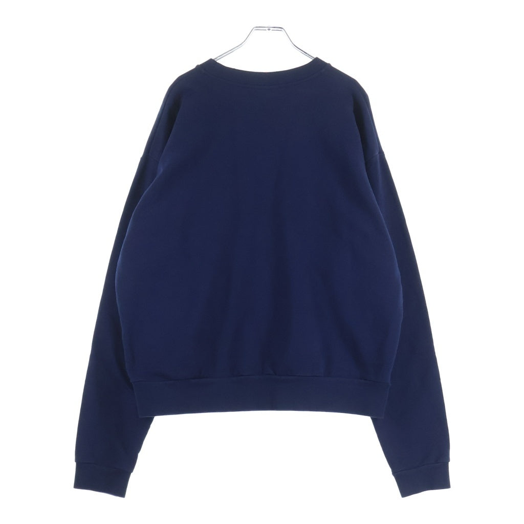 MARNI(マルニ) Floral Logo Print Crewneck Sweatshirt フローラルロゴプリント クルーネック スウェットシャツ ネイビー FUMU0074PD USCW22