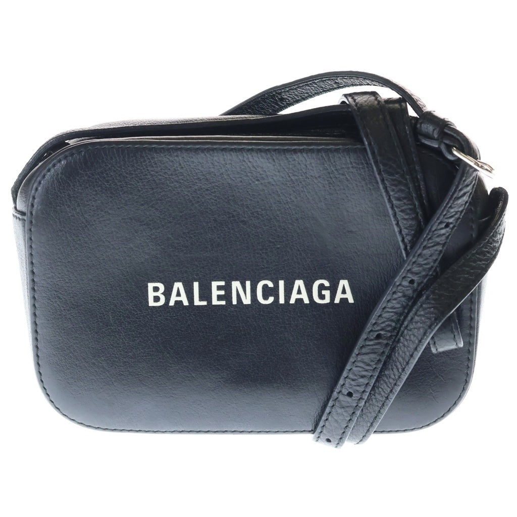 BALENCIAGA(バレンシアガ) Everyday leather camera shoulder bag エブリデイ カメラ レザー ショルダーバッグ ブラック 552372 1000 V 568008