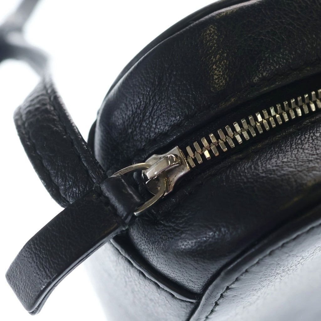 BALENCIAGA(バレンシアガ) Everyday leather camera shoulder bag エブリデイ カメラ レザー ショルダーバッグ ブラック 552372 1000 V 568008