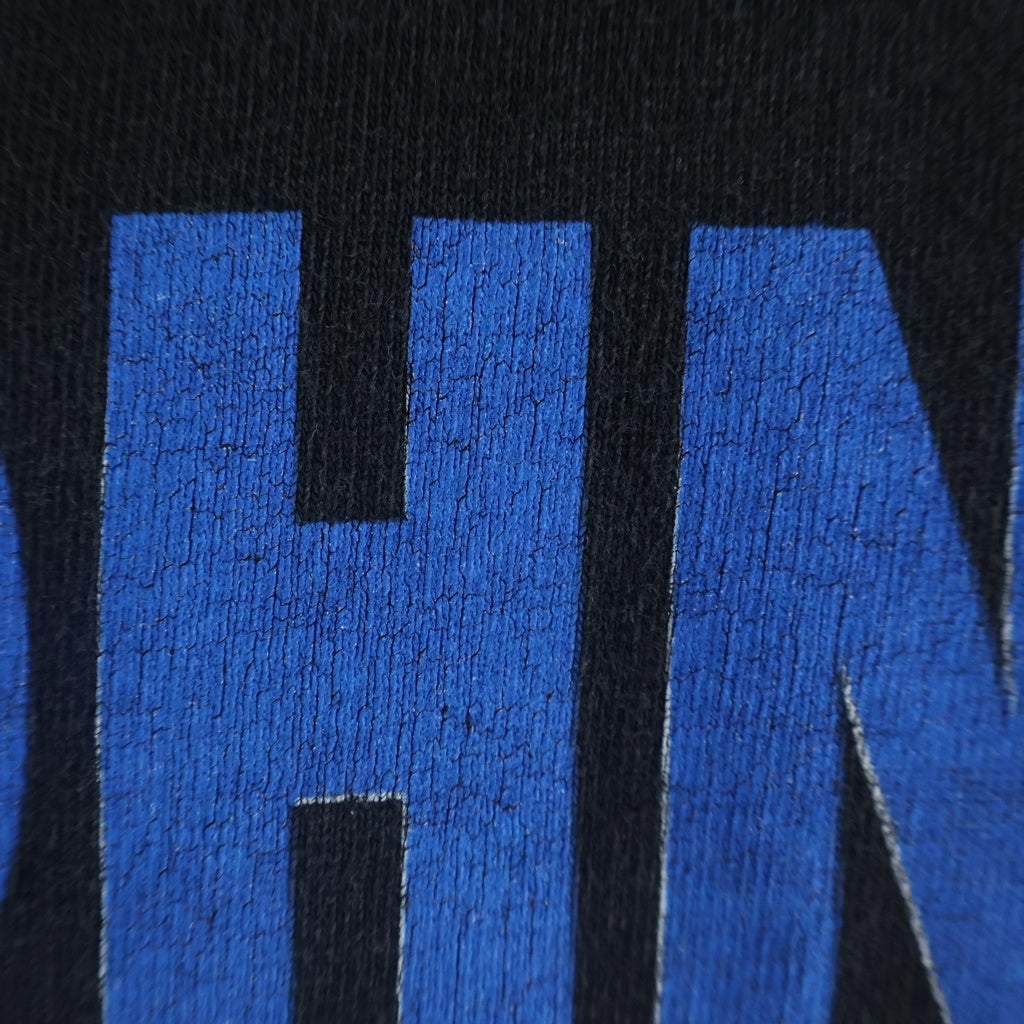VINTAGE(ヴィンテージ) 90S ELTON JOHN THE BIG PICTURE TOUR TEE エルトン ジョン 両面プリント半袖カットソーTシャツ ブラック
