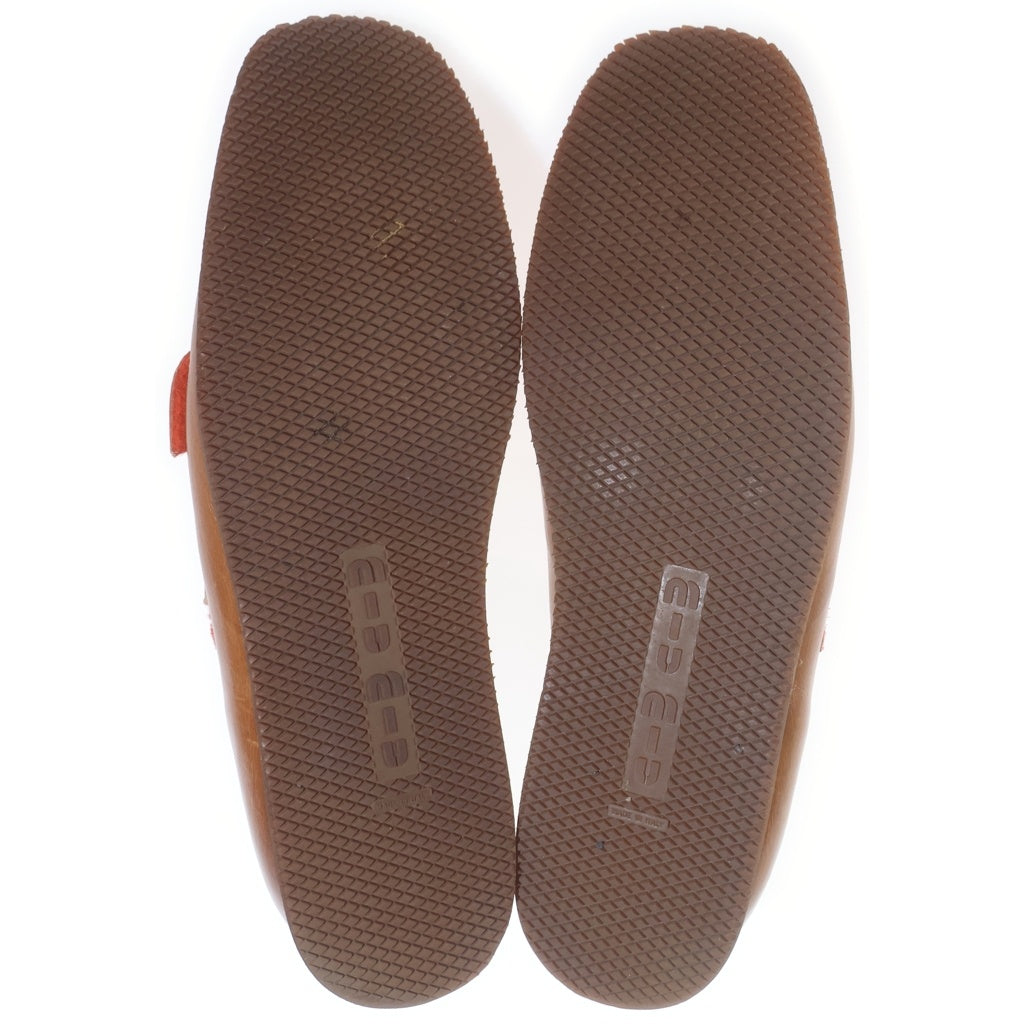 miumiu(ミュウミュウ) 90-00S ARCHIVE VELCRO TAPE LEATHER SHOES アーカイブ ベルクロ テープ レザー ローカットスニーカー ベージュ/ブラウン/オレンジ 6 P0398