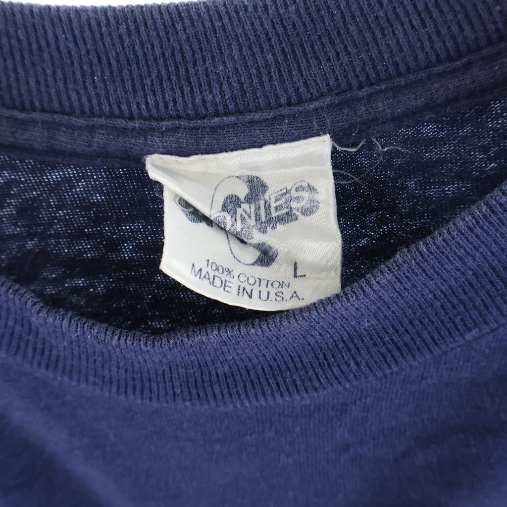 VINTAGE(ヴィンテージ) 90S BEATLES THE COMPLETE COLLECTION SERIES TEE ビートルズ 両面プリント 半袖Tシャツ カットソー ネイビー