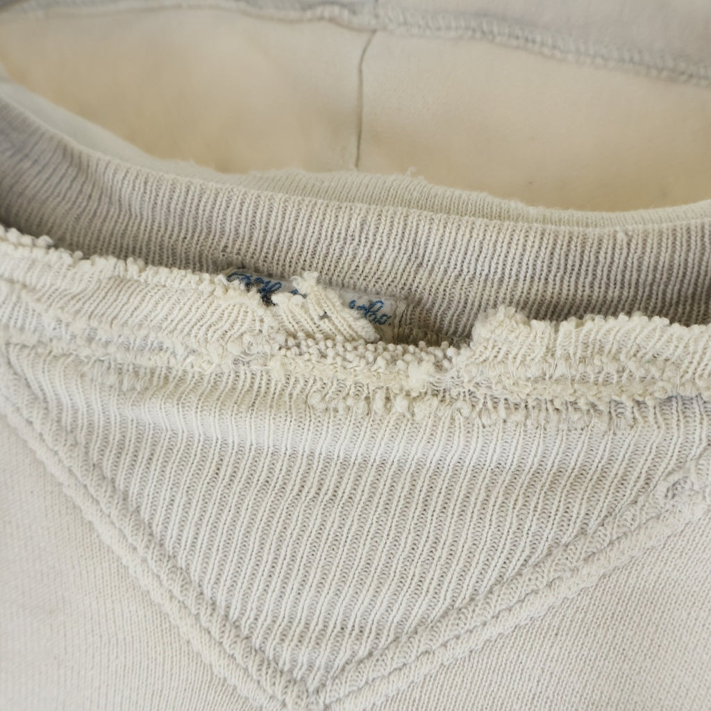 VINTAGE(ヴィンテージ) 30-40S R.H. Macy & Co. DOUBLE FACE PARKA HOODIE 両V ダブルフェイス ドラポケ バインダー オートミール ツートン パーカー スウェット フーディー グレー -