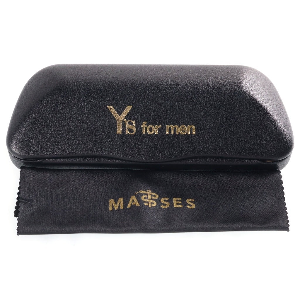 Y's for men(ワイズフォーメン) ×MASSES BIKER SHADES GLASSES バイカーシェードサングラス ブラック ML-G92-563