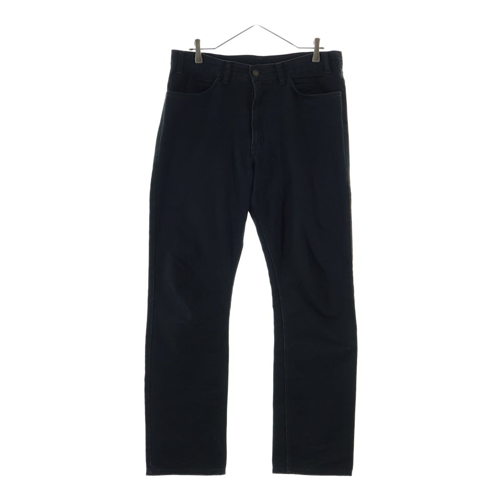 MASSES(マシス) TAPERED ZIP FLY DENIM PANTS テーパード ジップフライ デニム パンツ ブラック -