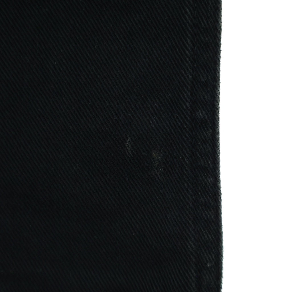 MASSES(マシス) TAPERED ZIP FLY DENIM PANTS テーパード ジップフライ デニム パンツ ブラック -
