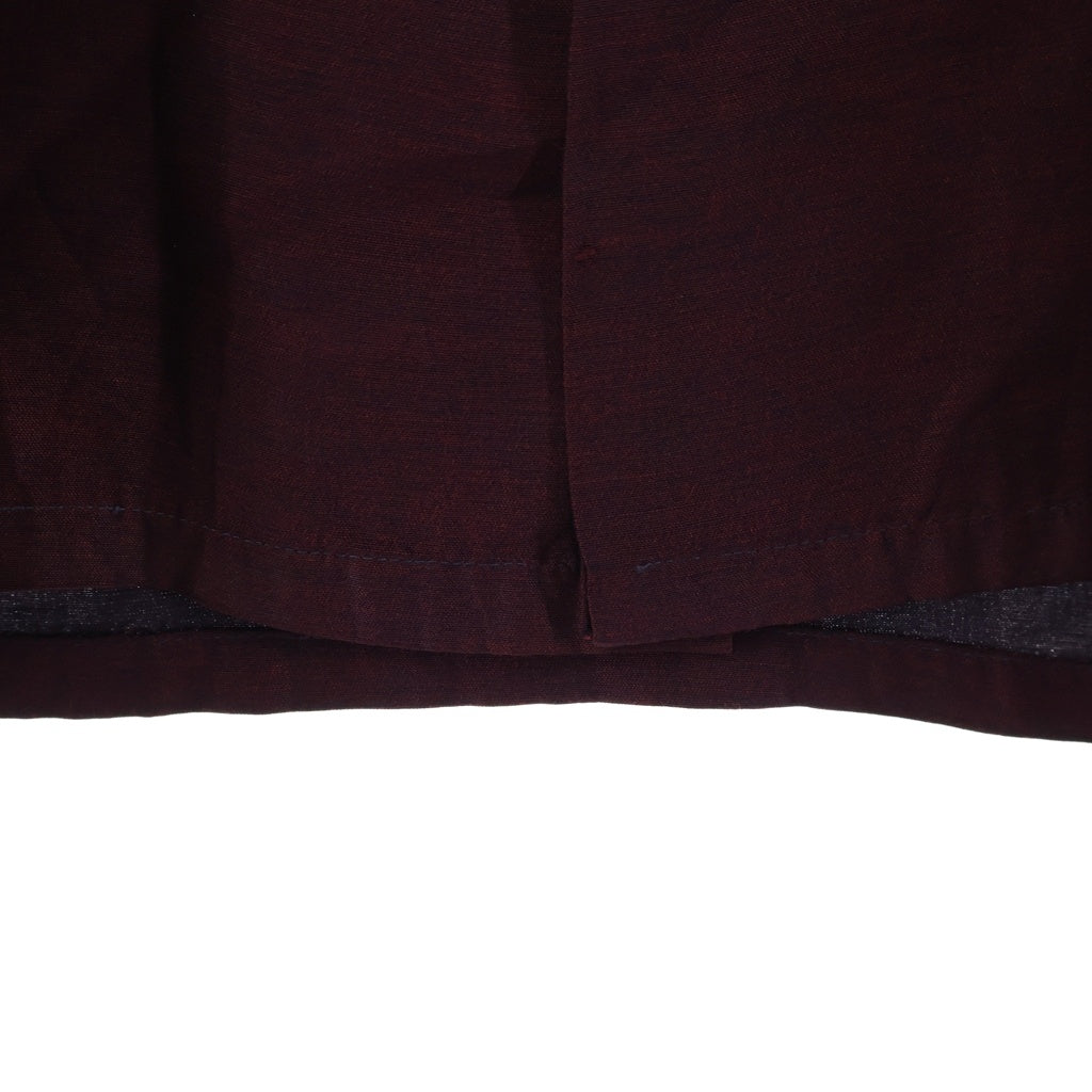 VINTAGE(ヴィンテージ) 50-60S BREWSTER OPEN COLLAR RAYON SHIRT オープンカラー レーヨンシャツ ボルドー -