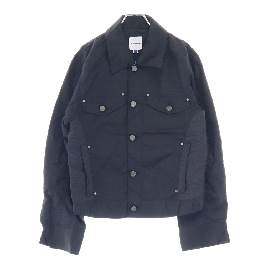 ADER ERROR(アーダーエラー) 3 MIX FABRIC JACKET 3ミックス ファブリック ジャケット ブラック BO01SSJK0104BK