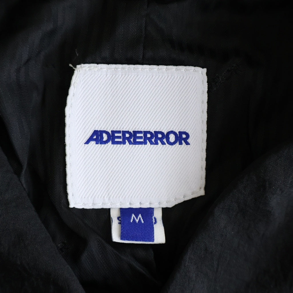ADER ERROR(アーダーエラー) 3 MIX FABRIC JACKET 3ミックス ファブリック ジャケット ブラック BO01SSJK0104BK