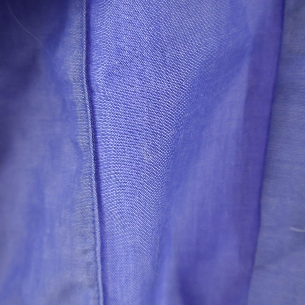 YOAK(ヨーク) OPEN COLLAR SHIRT オープンカラーシャツ ブルー YK23SS0478SH